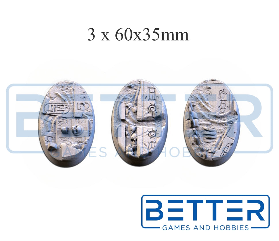 Egyptian - Themed Bases and Toppers for sci-fi & fantasy wargaming