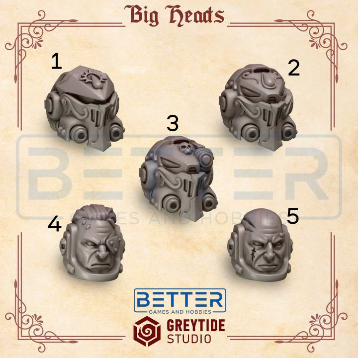 Big Heads - Crimson Lords - New Termis