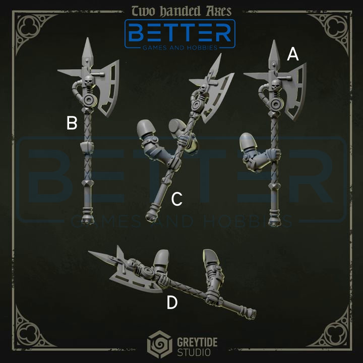 Two Handed Axes - Eternal Pilgrims for 2nd Born Marines