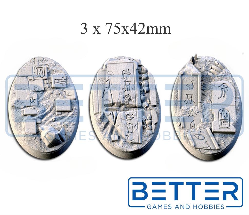 Egyptian - Themed Bases and Toppers for sci-fi & fantasy wargaming