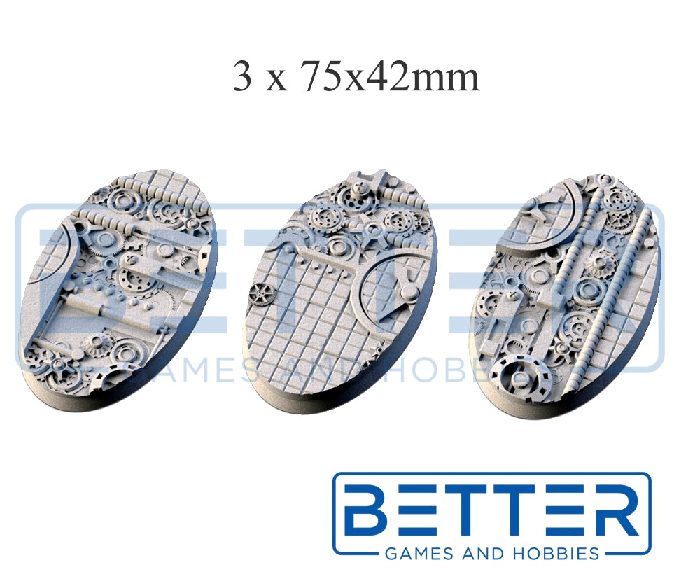 Steampunk - Themed Bases and Toppers for sci-fi & fantasy wargaming