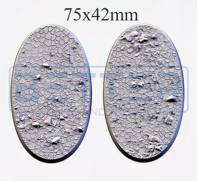 Dry ground - Themed Bases and Toppers for sci-fi & fantasy wargaming