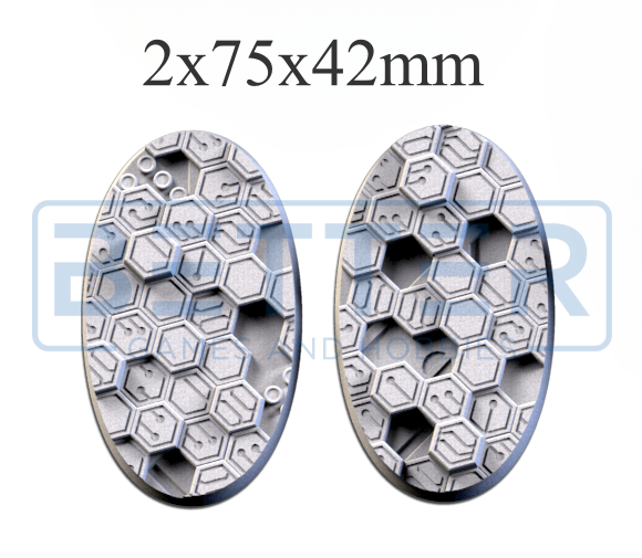 Cyber Hex - Themed Bases and Toppers for sci-fi & fantasy wargaming