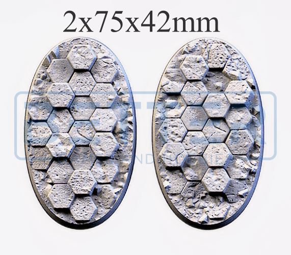 Basaltic - Themed Bases and Toppers for sci-fi & fantasy wargaming