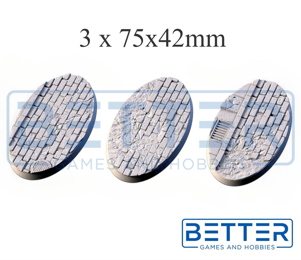 WWII City - Themed Bases and Toppers for sci-fi & fantasy wargaming