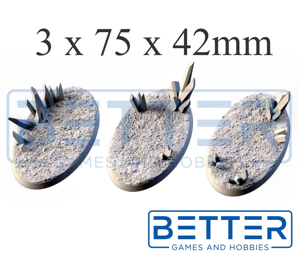 Xeno's Crystals - Themed Bases and Toppers for sci-fi & fantasy wargaming