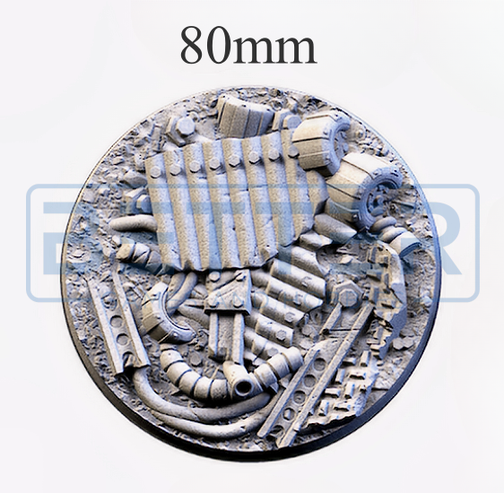 Scrap - Themed Bases and Toppers for sci-fi & fantasy wargaming