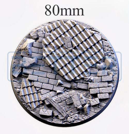 Ruined factory - Themed Bases and Toppers for sci-fi & fantasy wargaming