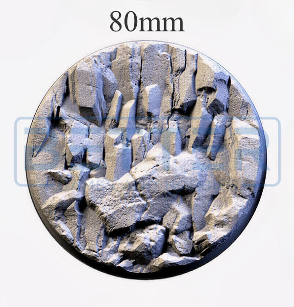 Stony Desert - Themed Bases and Toppers for sci-fi & fantasy wargaming