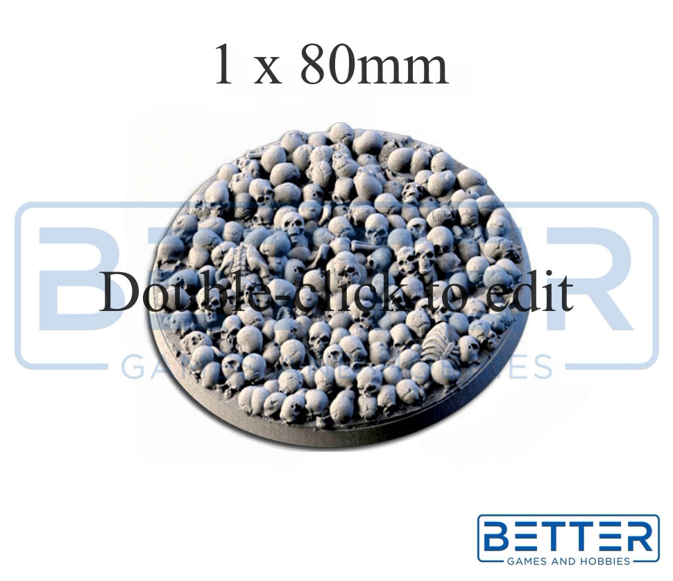 Death Skulls - Themed Bases and Toppers for sci-fi & fantasy wargaming