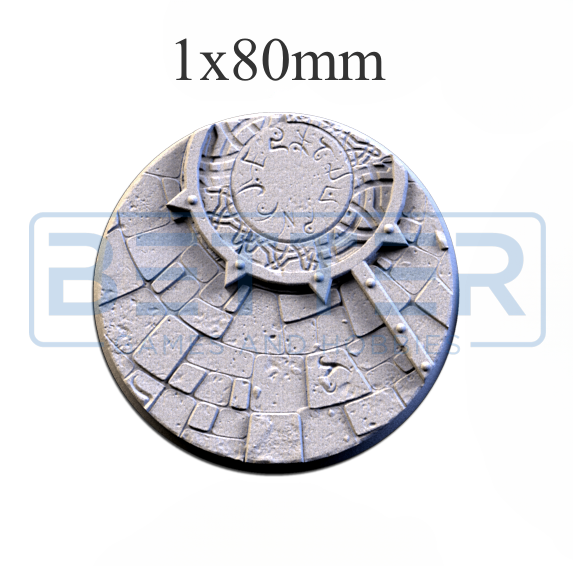 Sacred temple - Themed Bases and Base Toppers for sci-fi & fantasy wargaming