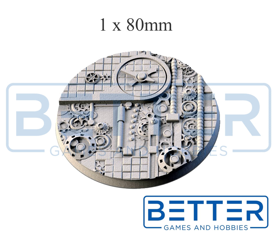Steampunk - Themed Bases and Toppers for sci-fi & fantasy wargaming