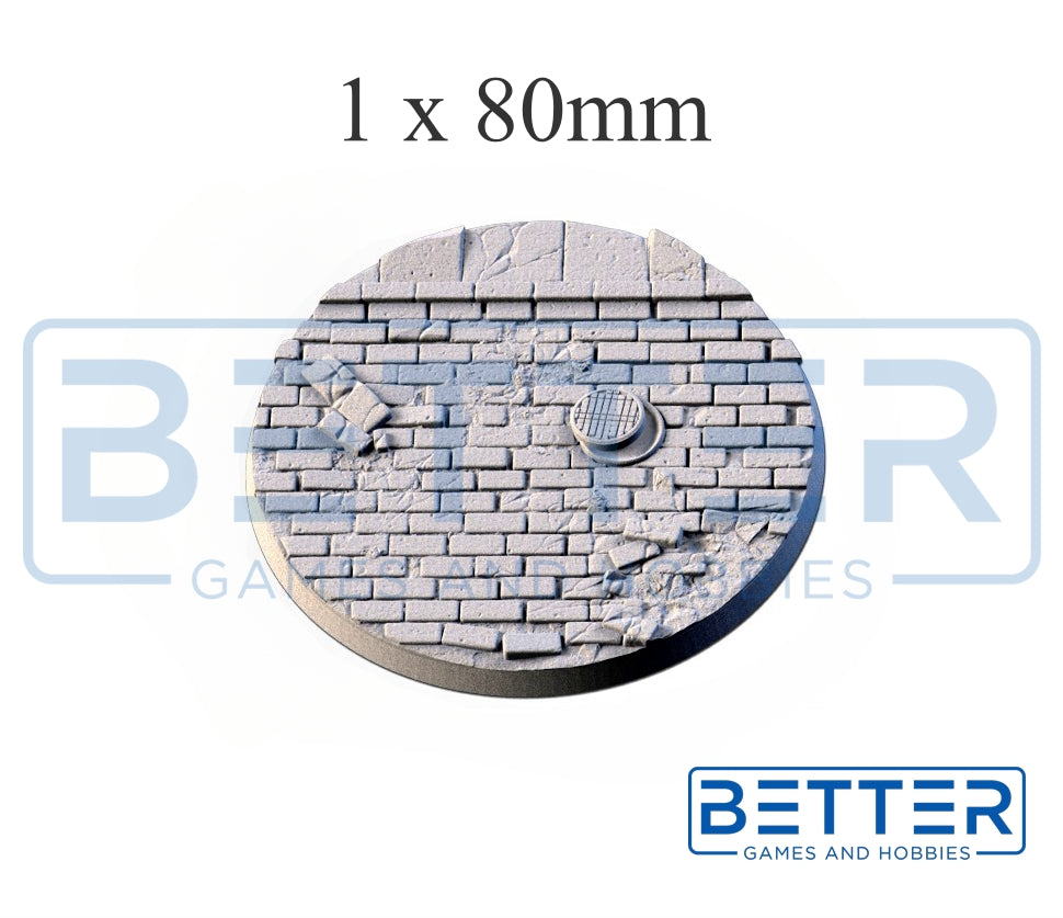 WWII City - Themed Bases and Toppers for sci-fi & fantasy wargaming