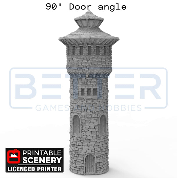 Kings Round Tower - (28, 15 or 10mm scale) - King and Country