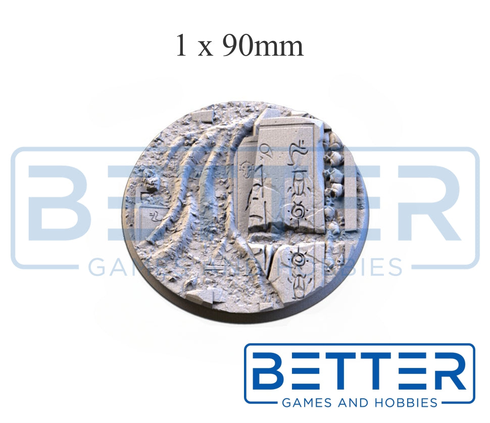 Egyptian - Themed Bases and Toppers for sci-fi & fantasy wargaming