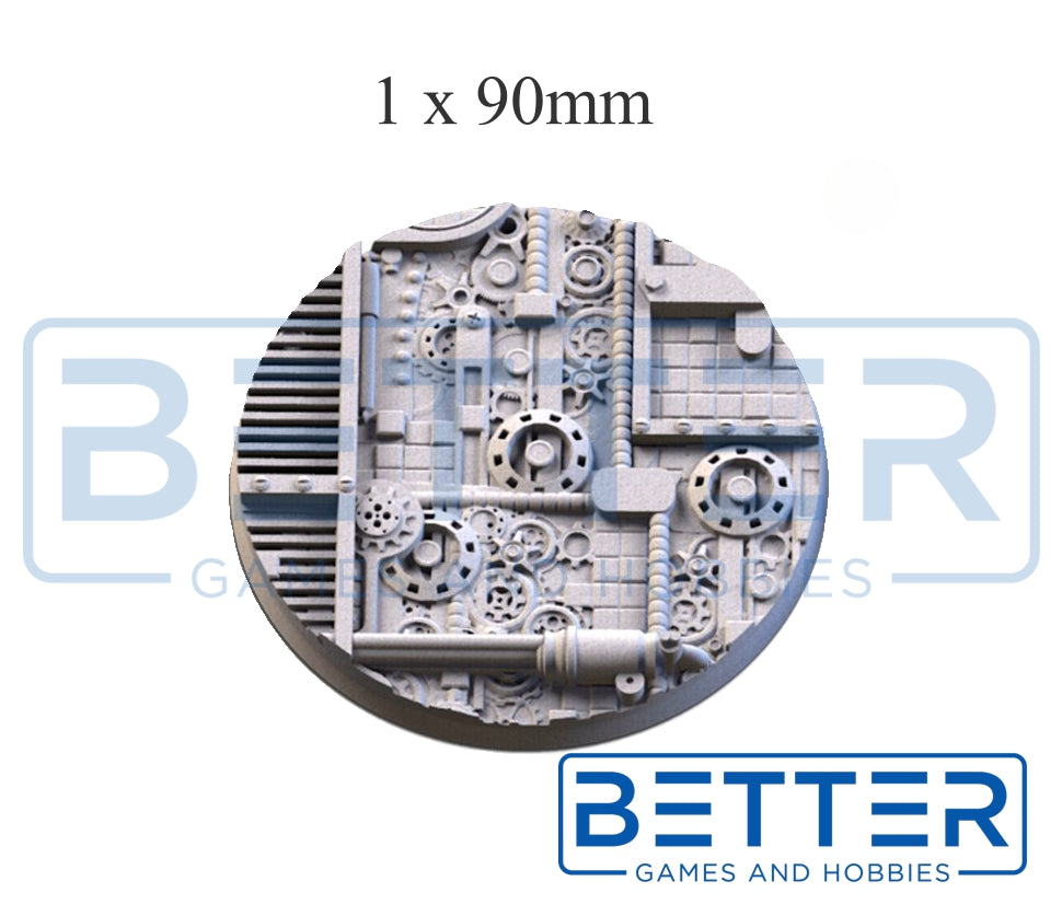 Steampunk - Themed Bases and Toppers for sci-fi & fantasy wargaming