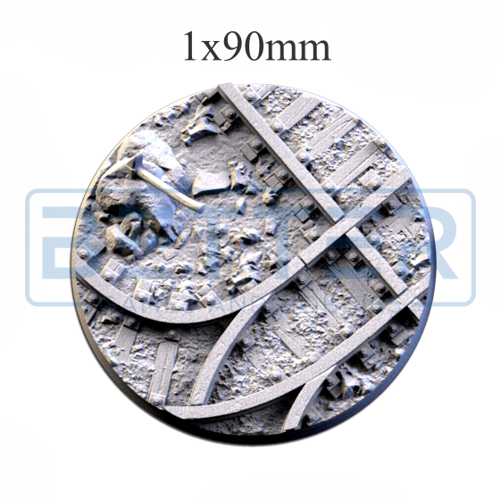 Mines- Themed Bases and Toppers for sci-fi & fantasy wargaming