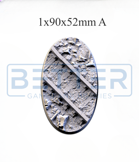 Mines- Themed Bases and Toppers for sci-fi & fantasy wargaming