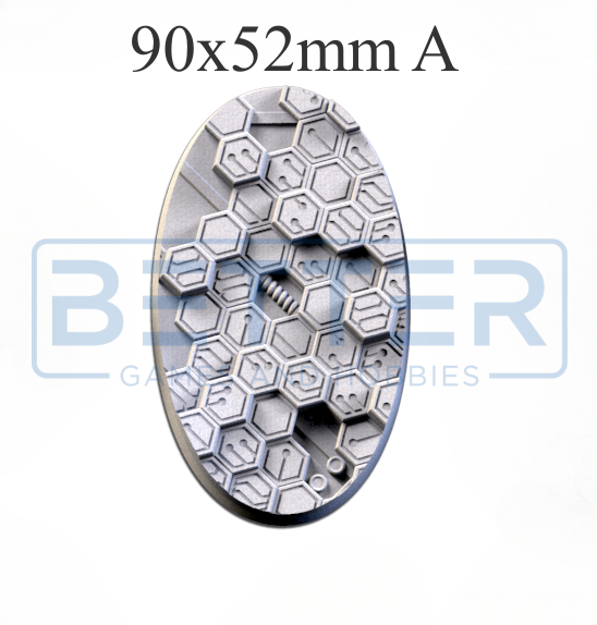 Cyber Hex - Themed Bases and Toppers for sci-fi & fantasy wargaming
