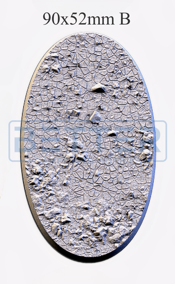 Dry ground - Themed Bases and Toppers for sci-fi & fantasy wargaming