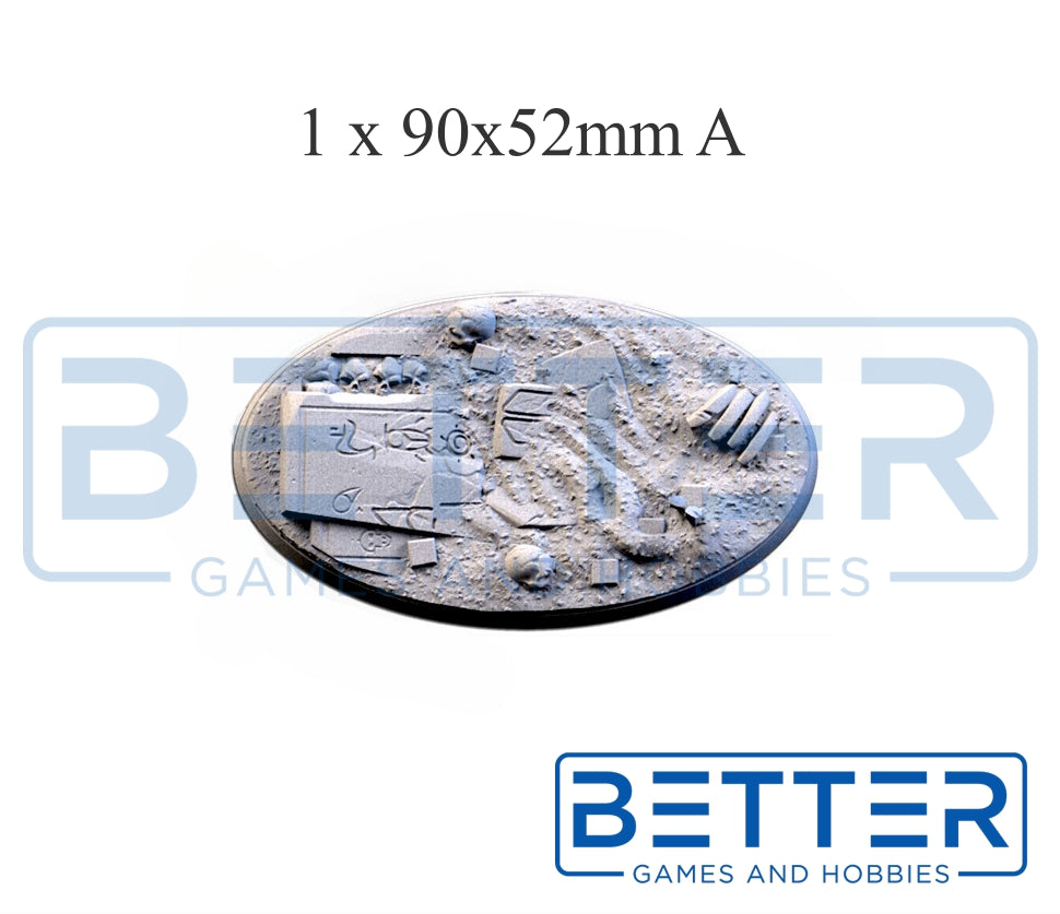 Egyptian - Themed Bases and Toppers for sci-fi & fantasy wargaming