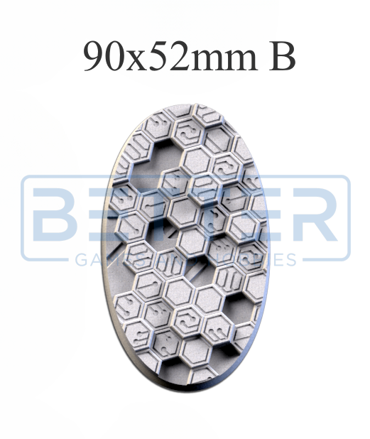 Cyber Hex - Themed Bases and Toppers for sci-fi & fantasy wargaming