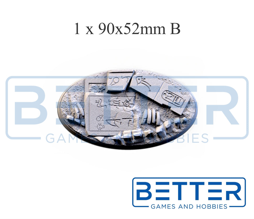 Egyptian - Themed Bases and Toppers for sci-fi & fantasy wargaming