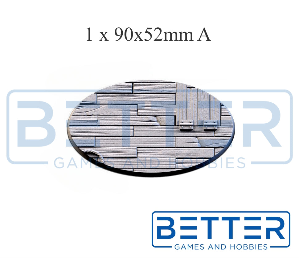 Wooden / Ship - Themed Bases and Base Toppers for sci-fi & fantasy wargaming