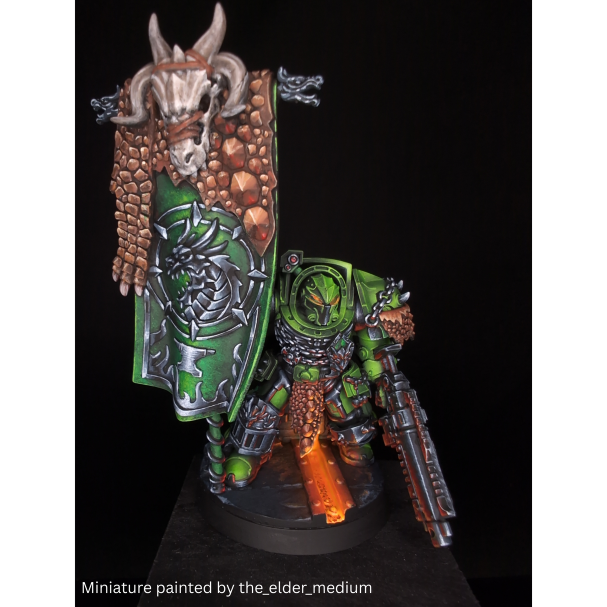 Big Banner - Anvil Wardens Conversion parts for sci-fi wargaming miniatures