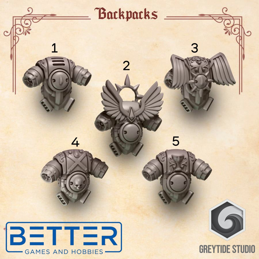 Backpacks - Crimson Lords for 2nd Born Marines