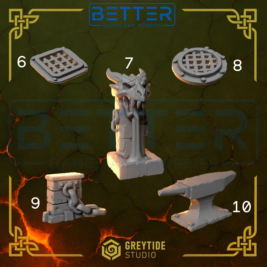 Basing Bits 2 - Anvil Wardens for 2nd Born Marines