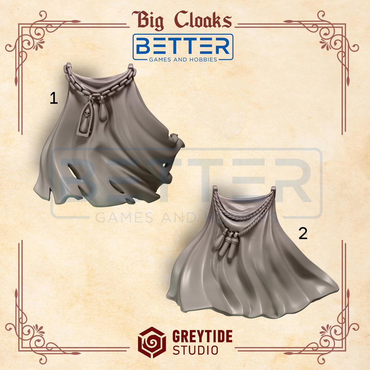 Big Cloaks - Crimson Lords for New Termi's