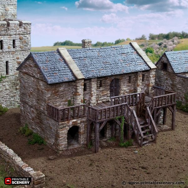 Black Rock Barracks - (28, 15 or 10mm scale) - King and Country