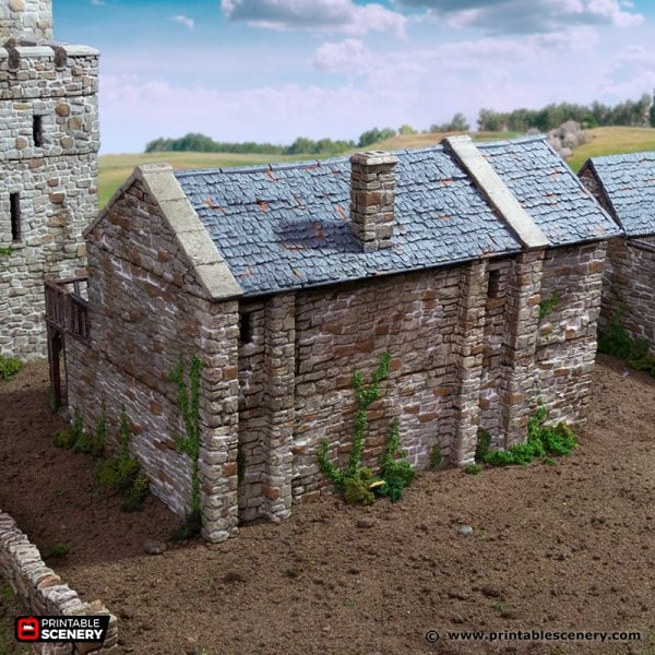 Black Rock Barracks - (28, 15 or 10mm scale) - King and Country