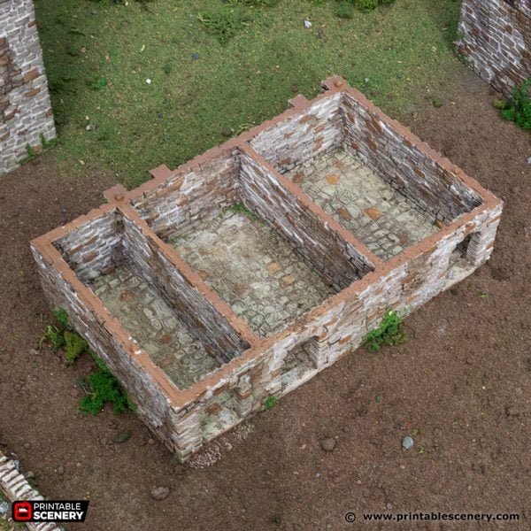 Black Rock Barracks - (28, 15 or 10mm scale) - King and Country