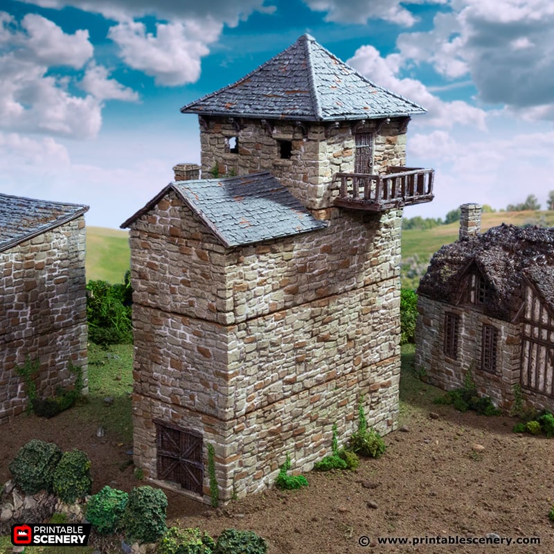 Black Rock Keep - (28, 15 or 10mm scale) - King and Country