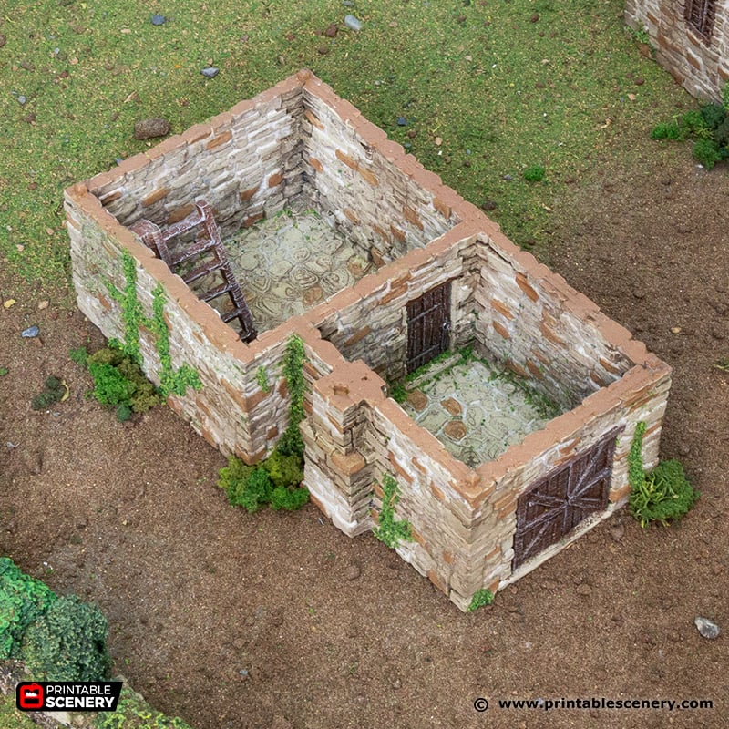 Black Rock Keep - (28, 15 or 10mm scale) - King and Country