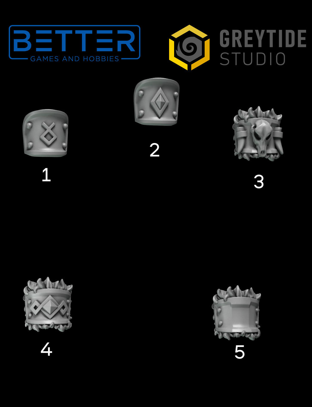 Bracers - Primal Hounds for 2nd Born Marines