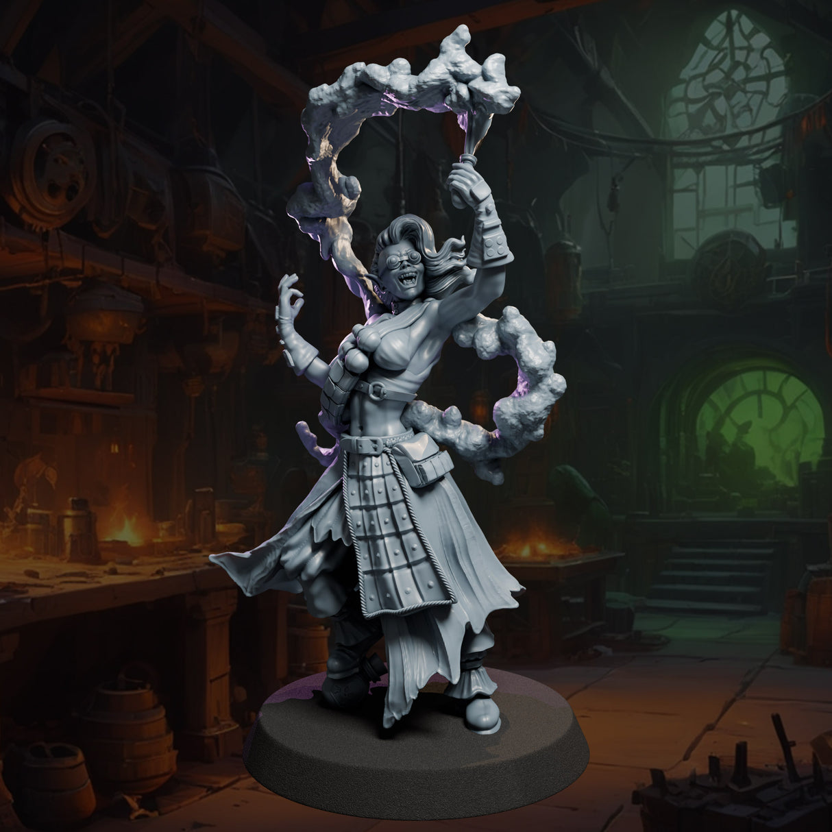 Bramka the Alchemist, Ladies of the Dark Age, NSFW, 32 and 75mm