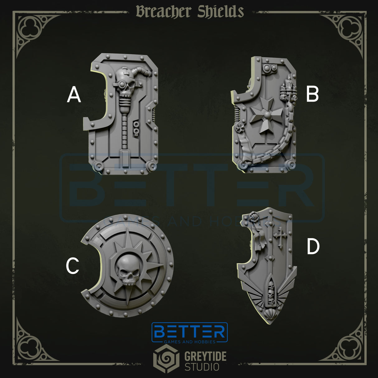 Breacher Shields - Eternal Pilgrims for 2nd Born Marines