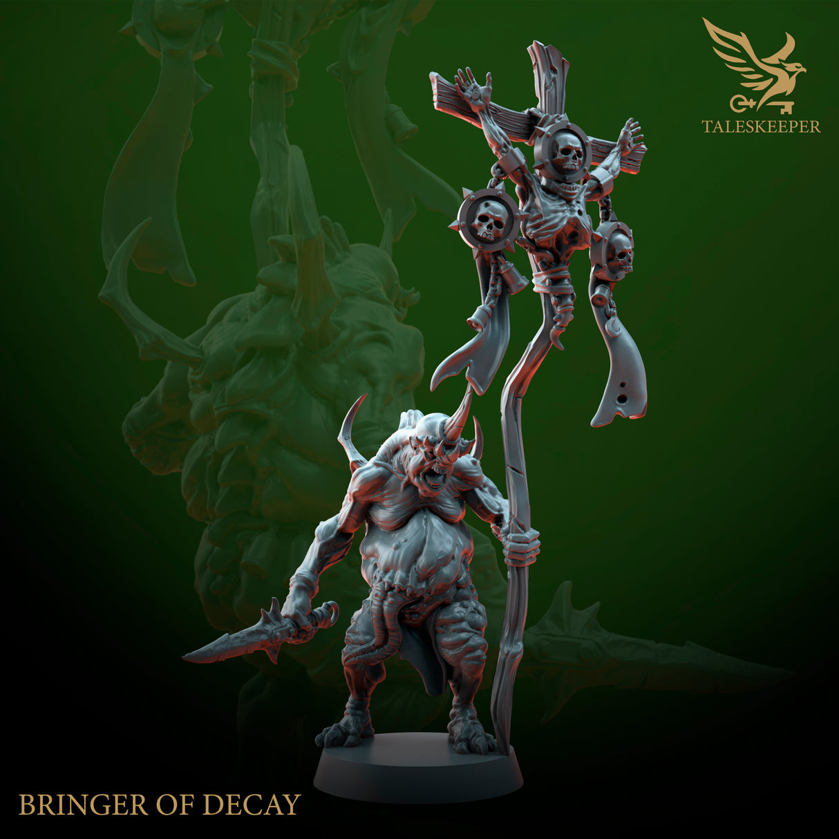 Bringers of Decay Command - 28mm scale miniatures for Sci-Fi and Fantasy Wargaming