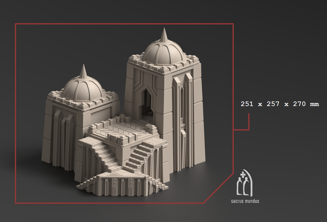 Krotone - Sorcerers Planet, Tabletop terrain for Sci-Fi & Grimdark wargaming