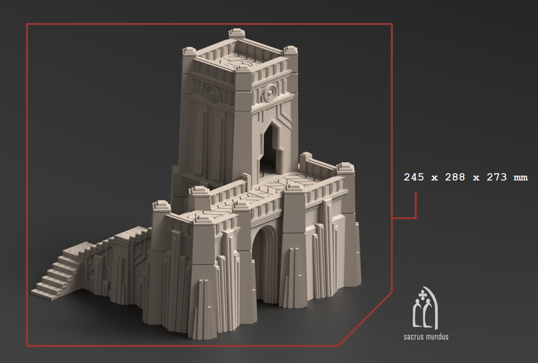 Krotone - Sorcerers Planet, Tabletop terrain for Sci-Fi & Grimdark wargaming