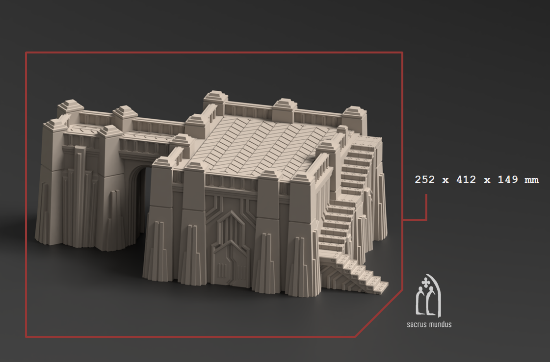 Krotone - Sorcerers Planet, Tabletop terrain for Sci-Fi & Grimdark wargaming