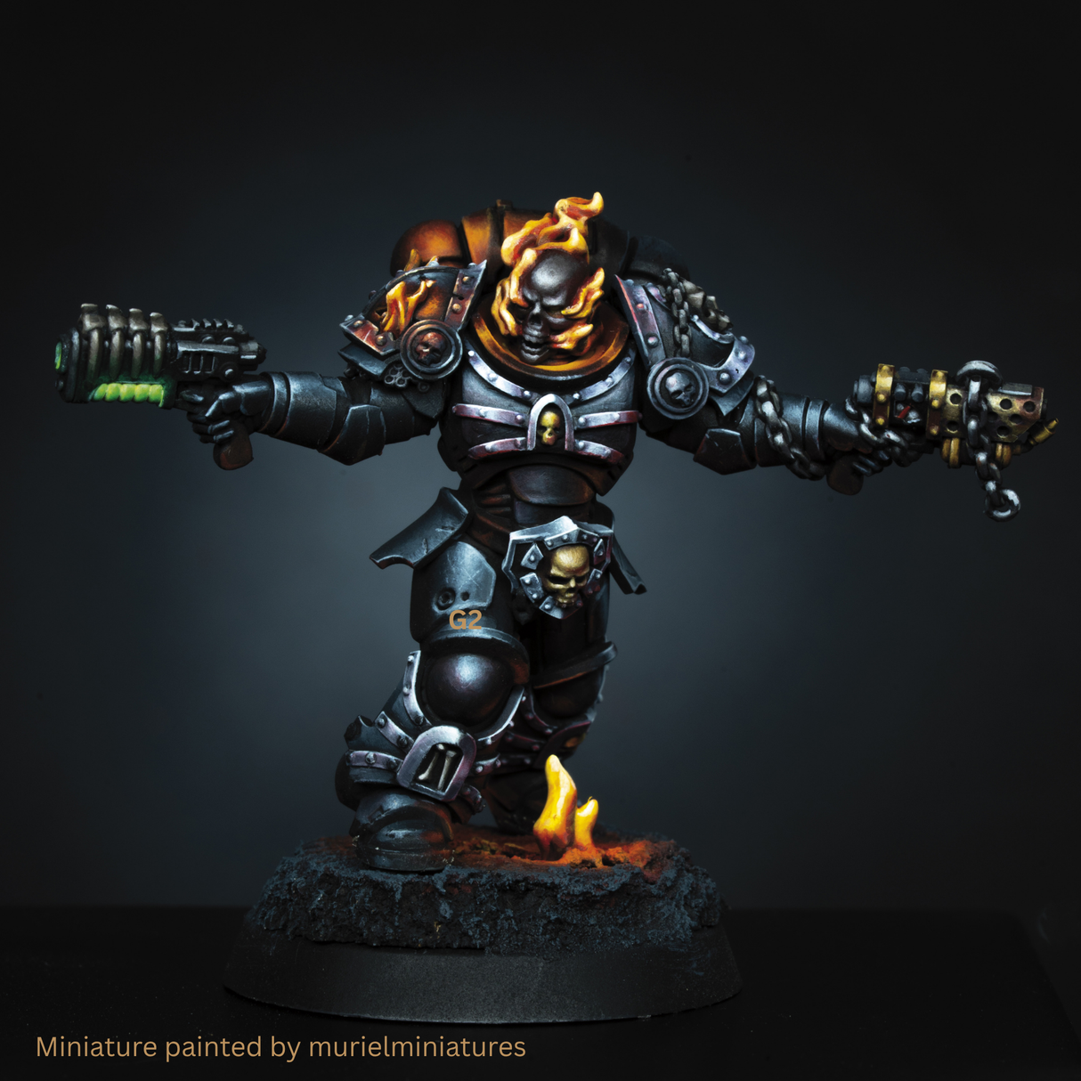 Chest Decorations & Greaves - Cursed Company Conversion parts for Sci-Fi wargaming
