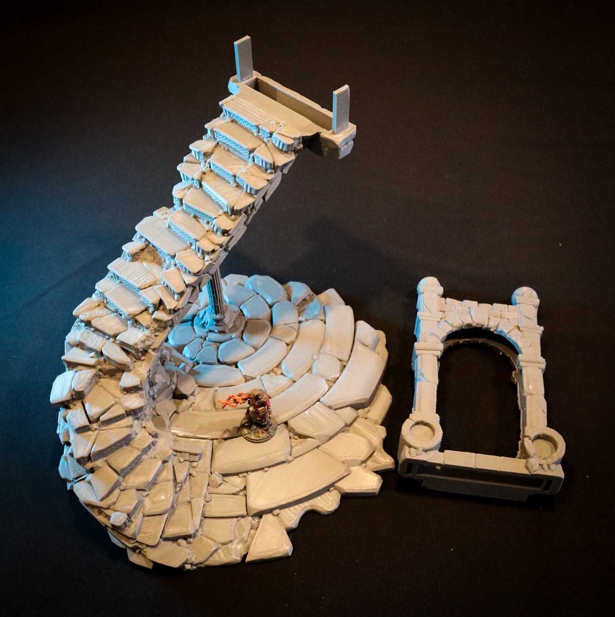Phone Portal - Crumbling Stairs for Fantasy Tabletop Roleplaying Games