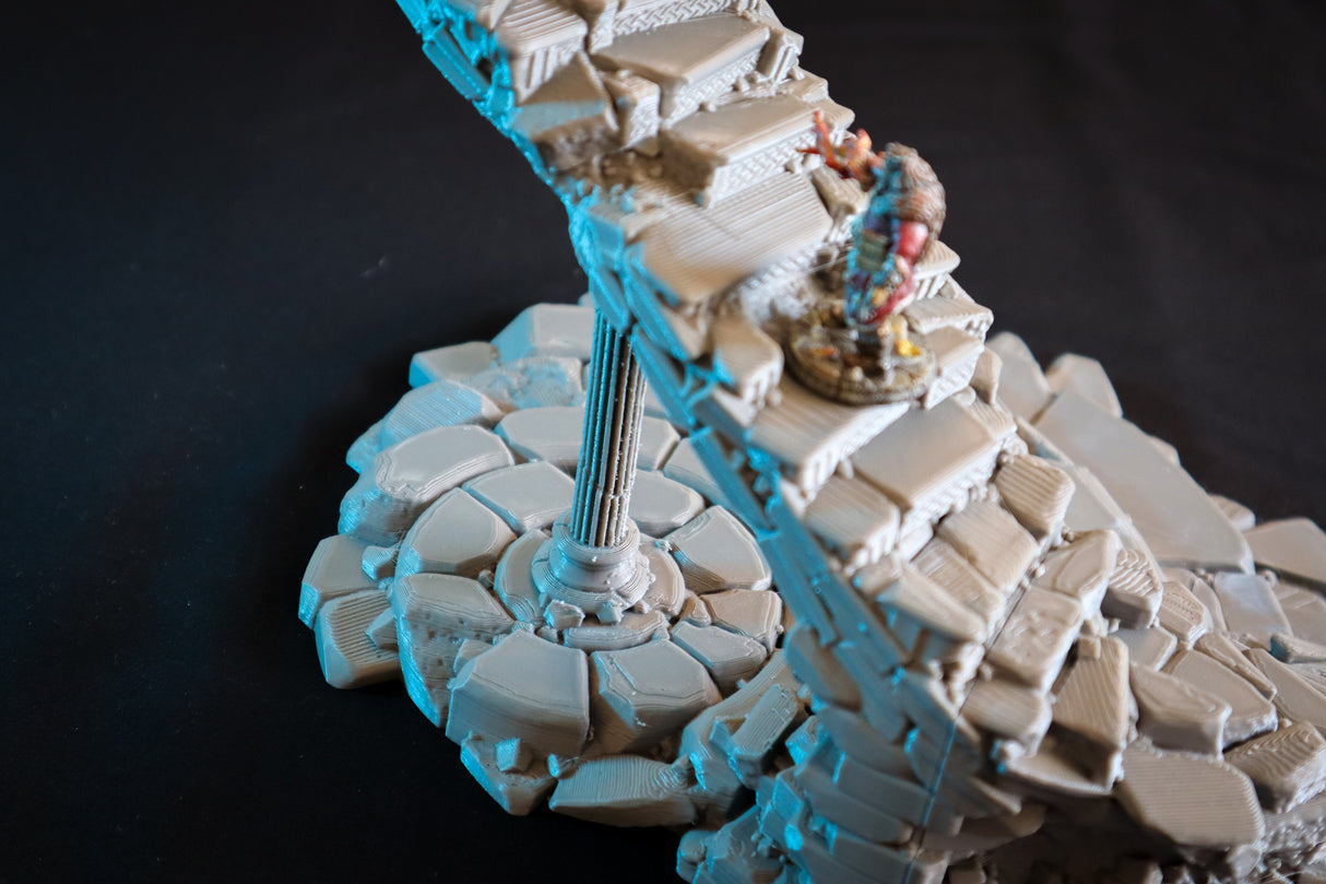 Phone Portal - Crumbling Stairs for Fantasy Tabletop Roleplaying Games