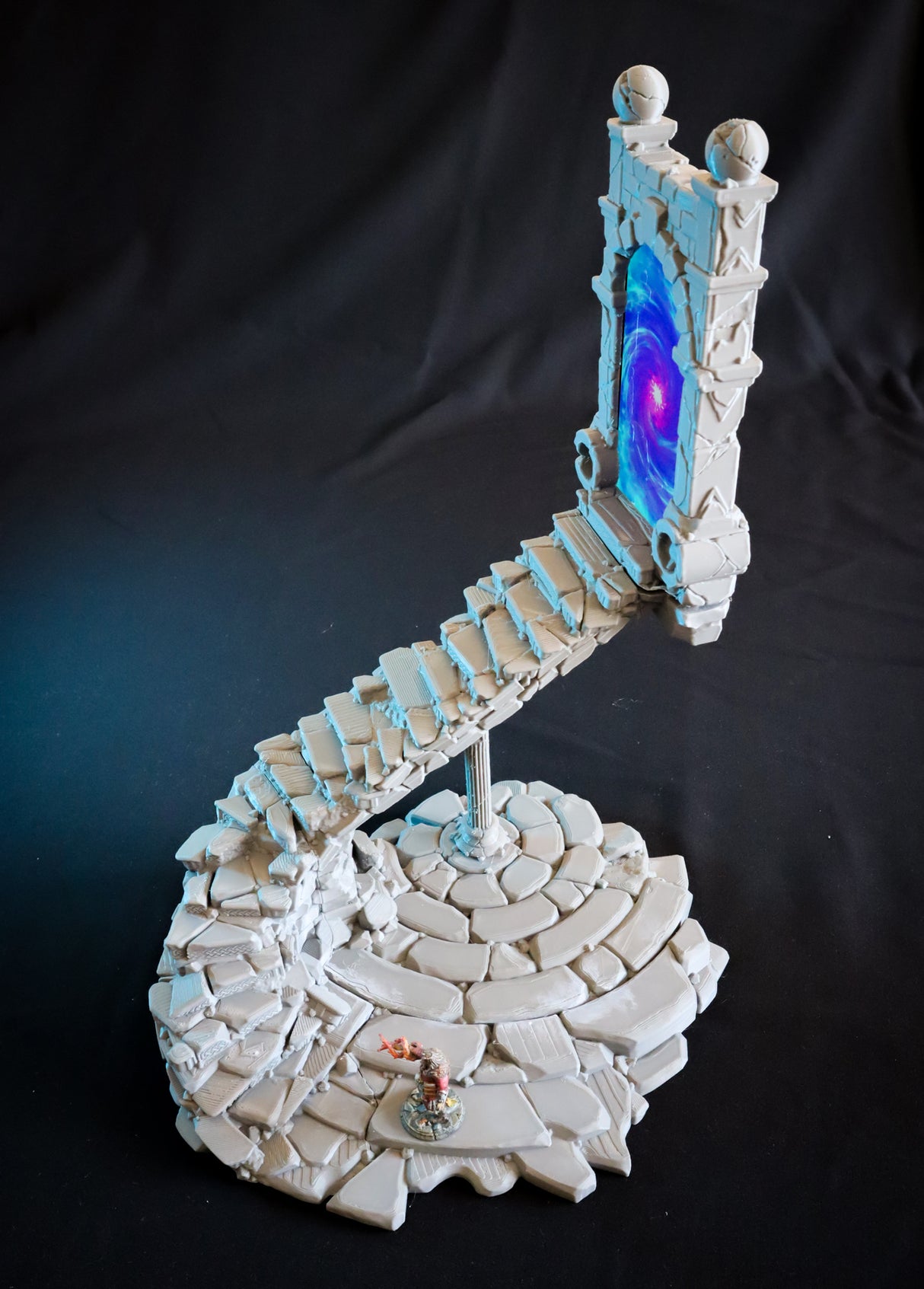 Phone Portal - Crumbling Stairs for Fantasy Tabletop Roleplaying Games