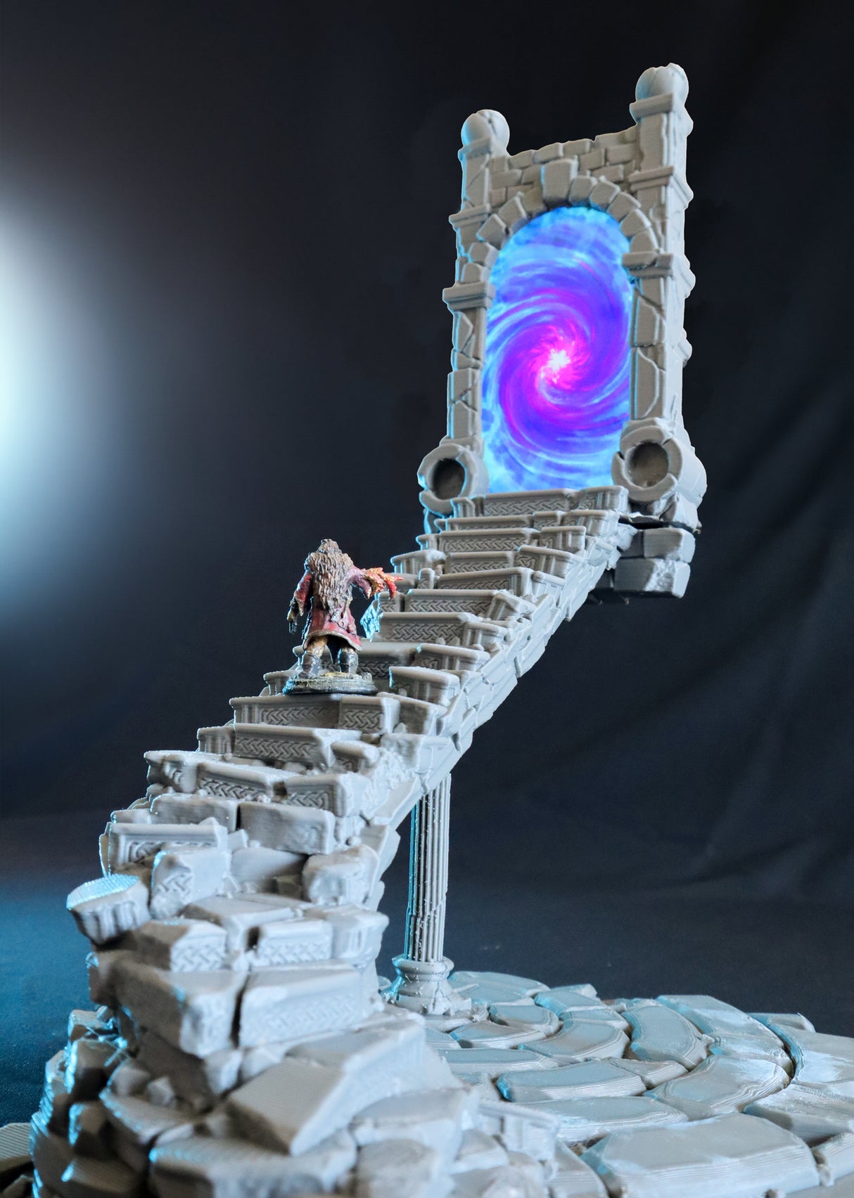 Phone Portal - Crumbling Stairs for Fantasy Tabletop Roleplaying Games