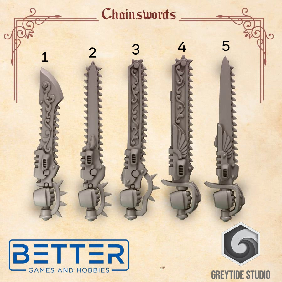 Chainswords - Crimson Lords - 2nd Born Marines